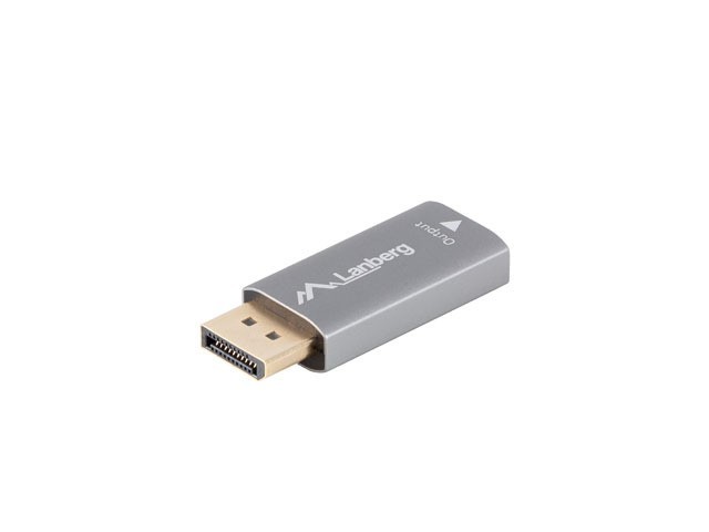 5901969441482 Адаптер DisplayportM-HDMIF8K серебристый LANBERG 4990₽