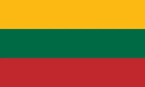 Lithuania Flag Self Adhesive Vinyl Sticker