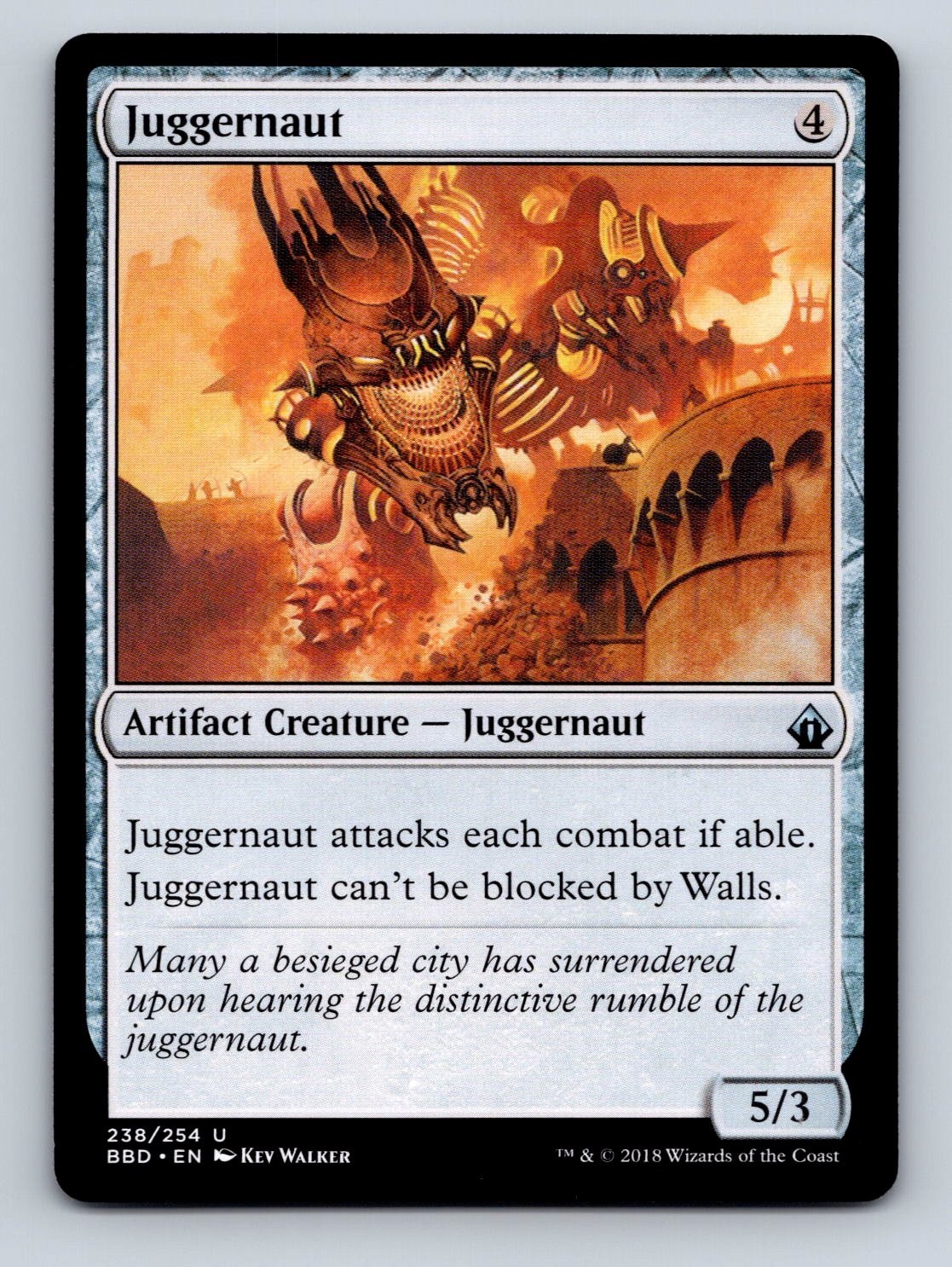 MTG  Magic The Gathering Juggernaut Battlebond Regular