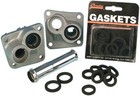 Blue Silicone Pushrod Seal Kit For Harley Panhead Shovelhead FL FX 1948-79 – 17955-36, Custom Chrome