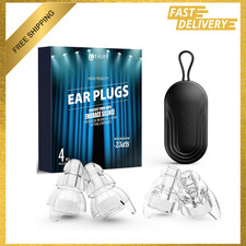 High Fidelity Ear Plugs Noise Cancelling Silicone Concert Hearing Protection 2