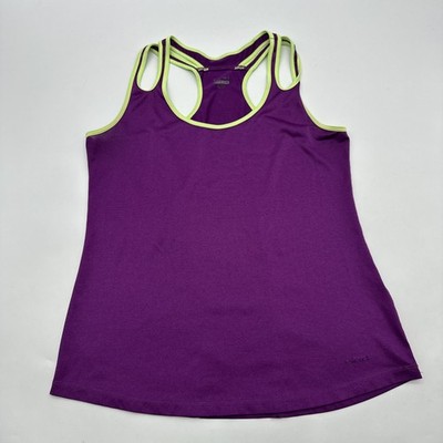 Hind Tank Top Women S Purple & Green Logo .#37220