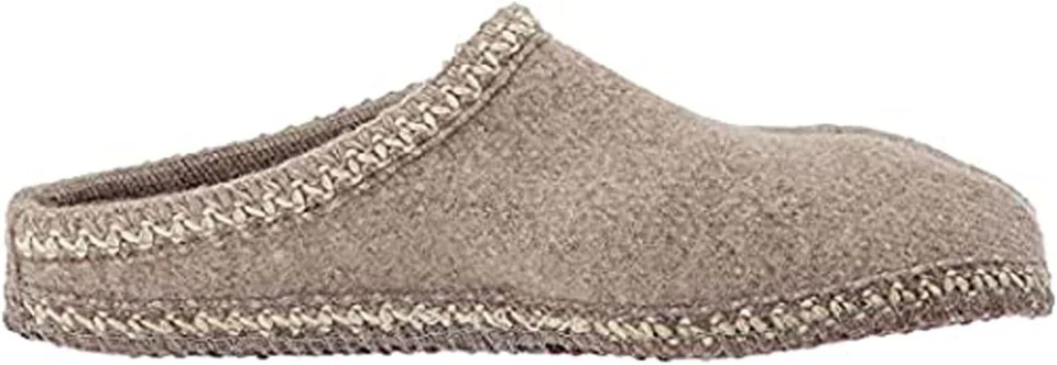 Haflinger - Zapatilla para mujer AS suela suave, marrón claro, talla EU40 Foto 4 de 4