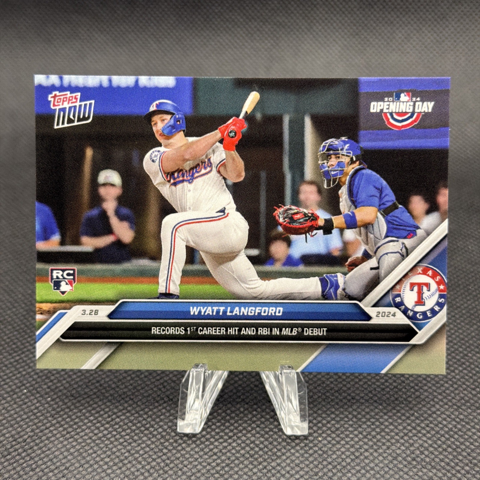 Wyatt Langford RC #12 - 2024 Topps Now