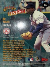 Mo Vaughn 1998 Topps Mystery Finest Boston Red Sox M5