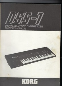 KORG コルグ DSS-1 サンプリングシンセサイザー 【ジャンク品】 KORG コルグ DSS-1 サンプリングシンセサイザー 【ジャンク品】