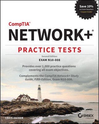 CompTIA Network+ Practice Tests: Exam N10-008 - paperback Zacker, Craig