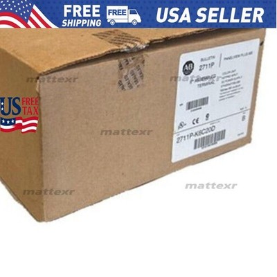 NEW AB 2711P-K6C20D /B PanelView Plus 600 EtherNet KEYPAD DISPLAY US Free Tax