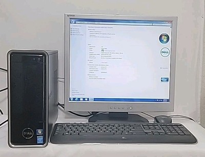 Dell Inspiron 660S, Windows 7, 4 GB, Intel Pentium CPU G2030, READ DESCRIPTION 