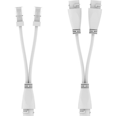 PoE Splitter Kabel 2  Kamera Wetterfest Ethernet Verteiler