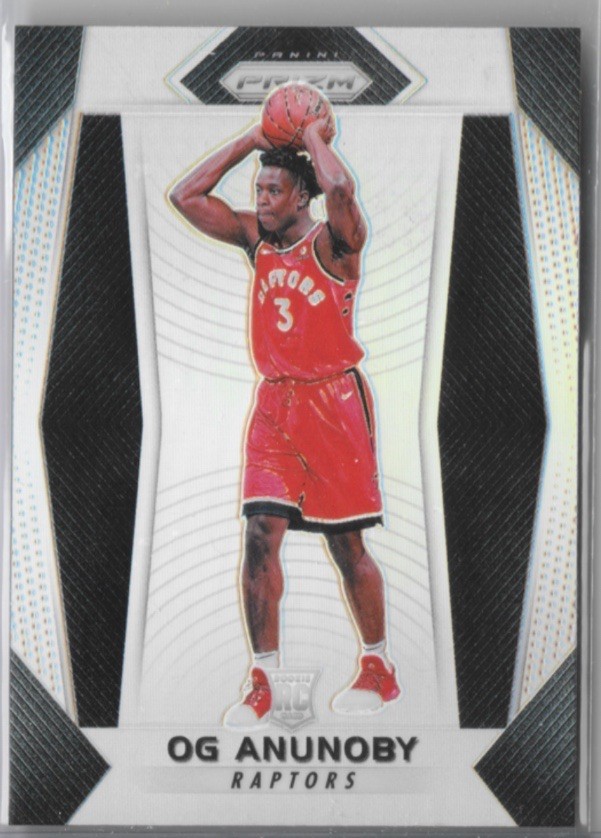 2017-18 Panini Prizm - OG Anunoby #38 Silver Prizm (RC)