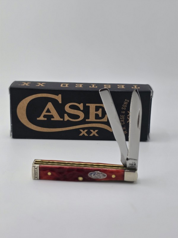 Case XX Baby Doc 10847 Stars & Stripes Dark Red Bone Shot Show Exclusive