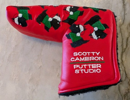Scotty Cameron 2004 Original Red Christmas Scotty Dog Holiday Reindeer Headcover