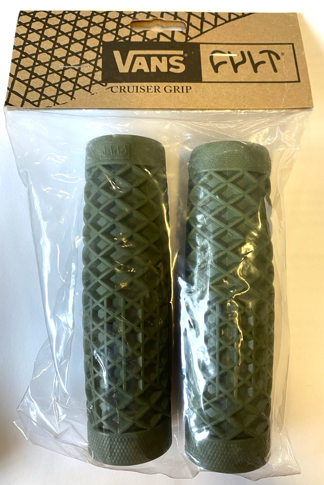ODI Cult x Vans Cruiser Grip - Army Green MTB BMX Commuter B