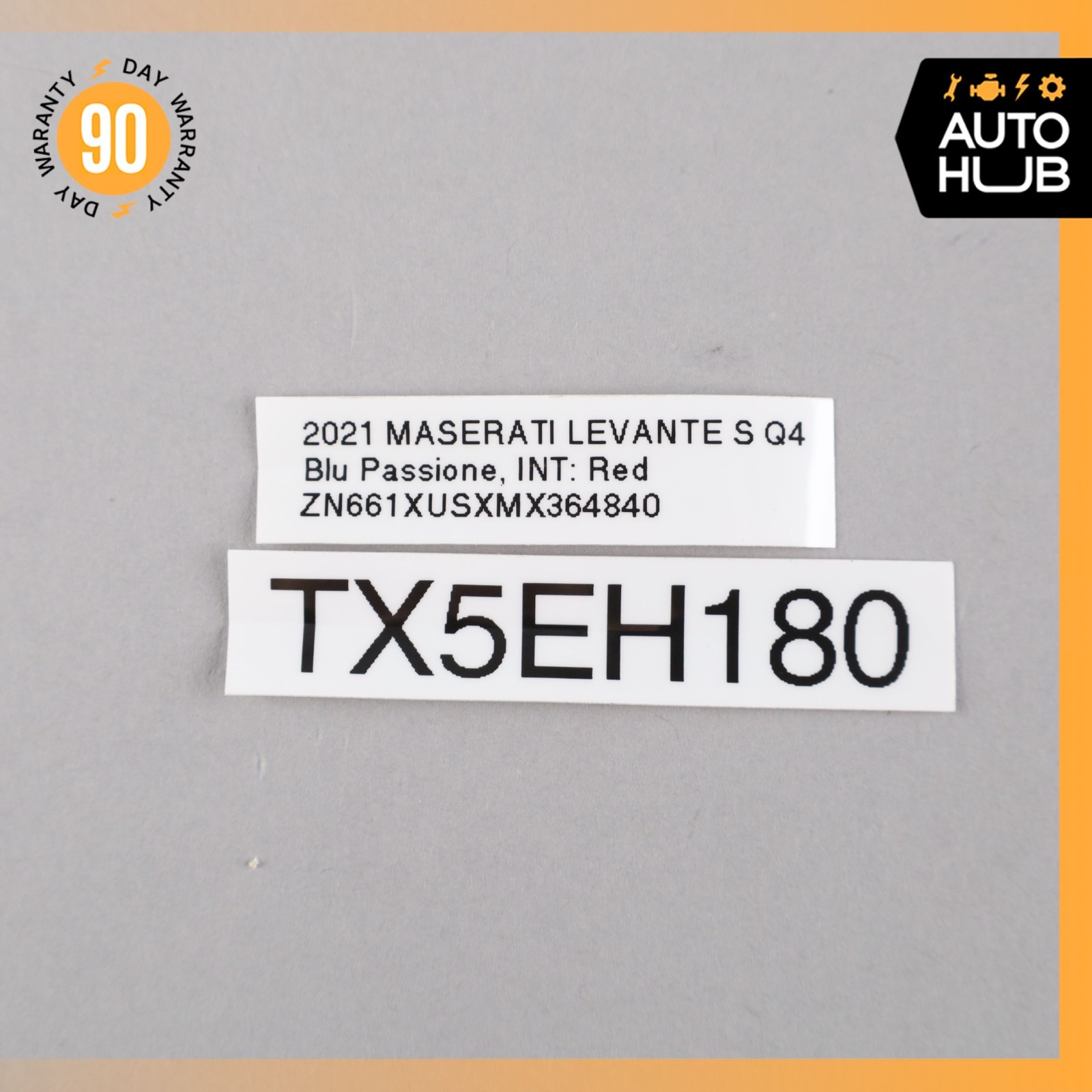 21-23 Maserati Levante M161 Active Lane Assist Front Camera 670153623 OEM 35k