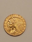 1929 U.S. $2 1/2 Gold Indian Head Coin -UNCIRCULATED CONDITION -ESTATE SALE FIND