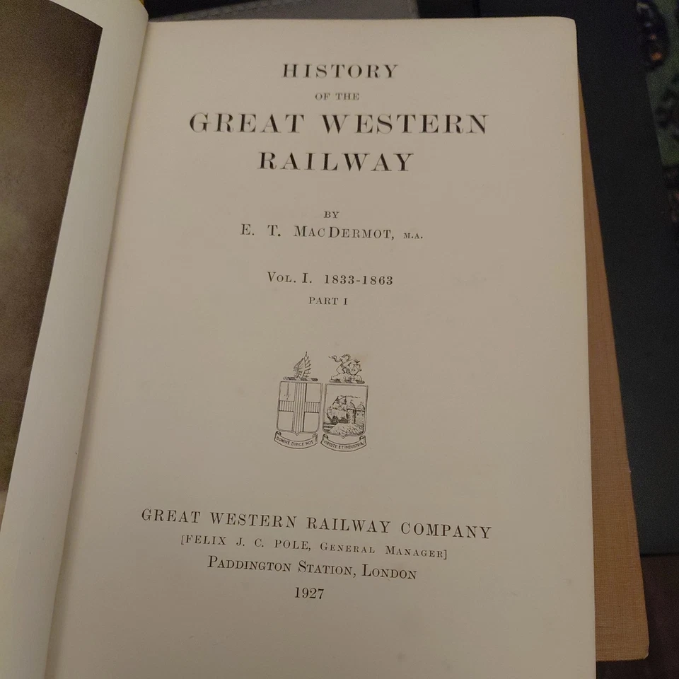 The History of The Great Western Railway 3 Volumes 1927 Very Good Condition. - Image 4 of 4