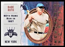 2017 Panini Diamond Kings Babe Ruth Memorable Moments #MM-1 NM