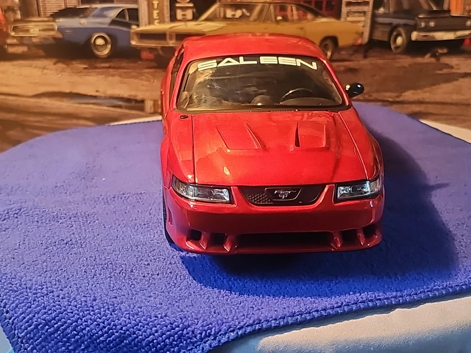 VINTAGE ERTL AMERICAN MUSCLE 2 Fast 2 Furious 2003 Saleen Mustang Red READ 📚  - Image 4 of 4