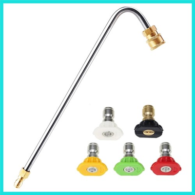 #ad Gutter Cleaner Attachment for Pressure Washer 120 Degree Extension Wand Ang... $19.95