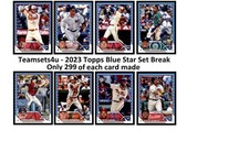 2023 Topps Blue Star Parallel 501-660 * Set Break * * Pick Your Card *