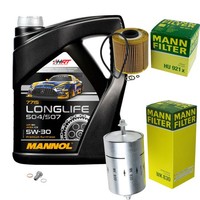 Mann Inspektionspaket Filterset 5L Mannol Longlife 5W-30 FüR BMW E30 318I 316I