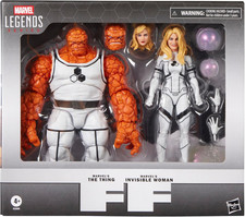 Marvel Legends Series Future Foundationthe Thing & Invisible Woman  2 Fantastic