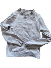 Womens Sweatshirt Top Activewear Womens Light Heather Grey Size Small