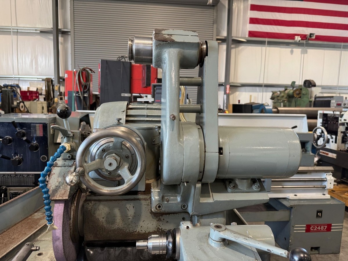 ビンテージ　レジスター　日本製 グレー　キング工業　インダストリアル LANDIS 1R 10” x 20” Universal I.D/O.D. Cylindrical Grinder 1982