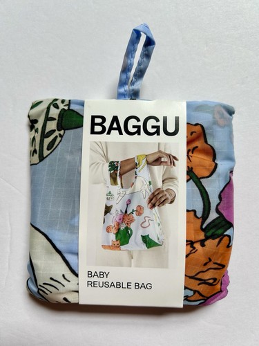 NEW! Baggu BABY BAG in “ Table Cats” — Washable Recycled Nylon, SOLD OUT & RARE! - Picture 5 of 11