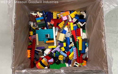Plastic Translucent Building Blocks Lego Bricks and Parts Lot Mixed Plastic Building Blocks Approx 11 ...