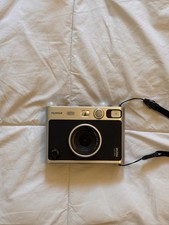 Fujifilm Instax Mini Evo Instant Camera w/ LCD Screen Silver/Black
