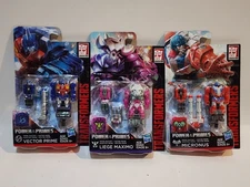 Transformers Power Of The Primes-Vector Prime, Liege Maximo, Micronus(Lot Of 3)