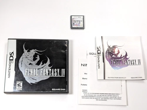 Final Fantasy IV Nintendo DS in case authentic