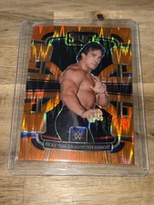 2024 Panini Select WWE Ricky The Dragon Steamboat Concourse Orange Flash Prizm