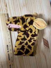 Dakin Giraffe Plush Hand Puppet Circa 1987