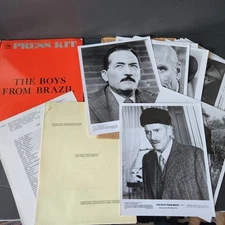 RARE 1978 THE BOYS FROM BRAZIL Movie Press Kit – 16 Photos COMPLETE Gregory Peck