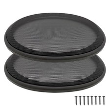 6" x 9" Speaker Grill Covers, Car Speaker Subwoofer Guard Protector, ABS Plas...