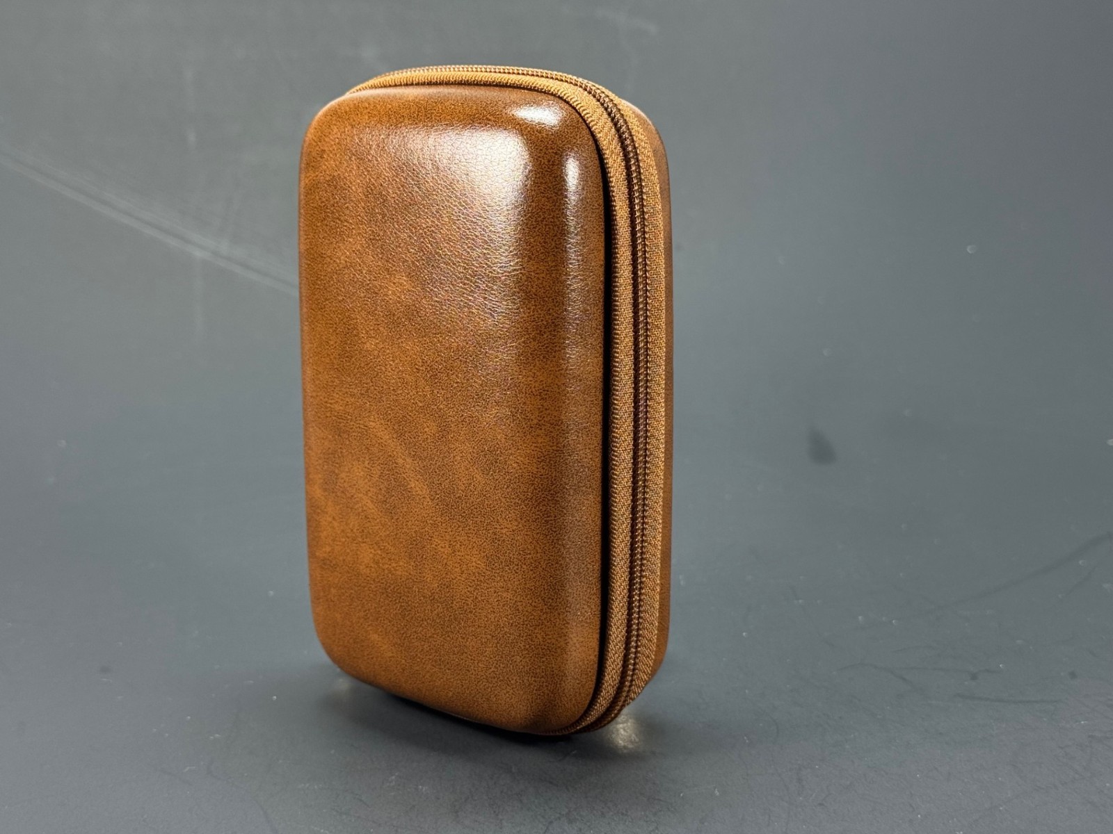 Leather Zippered Travel Storage Case for Muhle Rex Rockwell Merkur Safety Razors