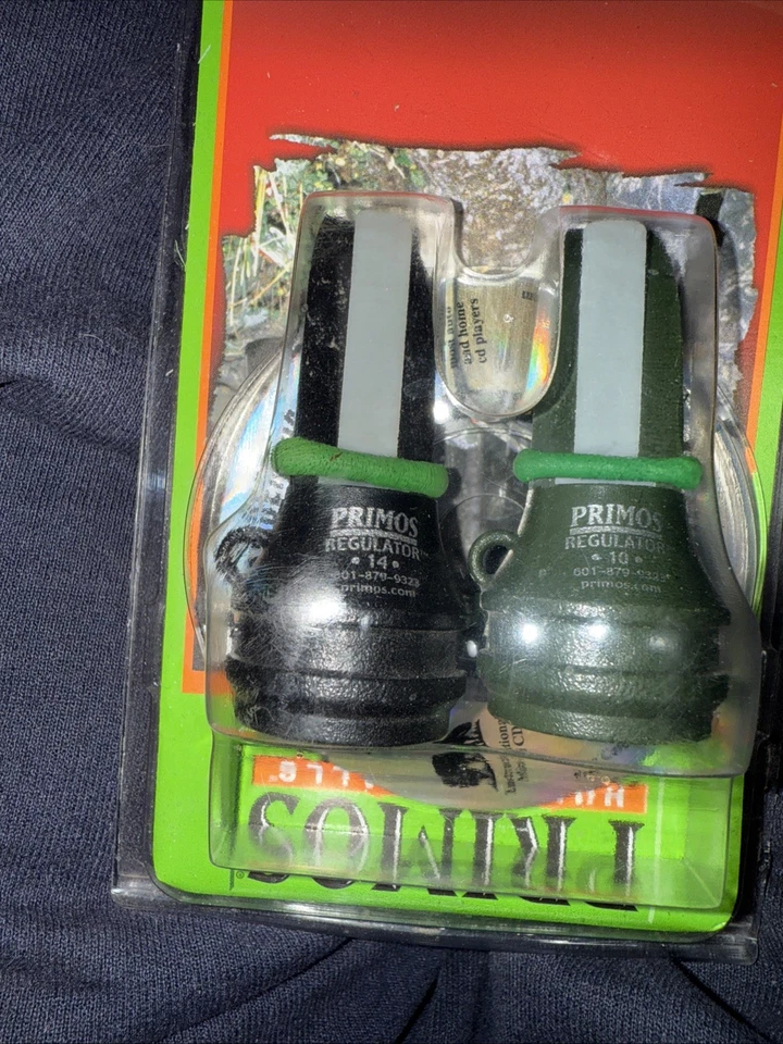 NOS Pair of Primos Mouth Predator Calls Rabbit Squealers Higher and Lower Pitch - Image 2 of 4