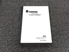 Fiat F100 F110 F120 F130 Turbo Tractor Shop Service Repair Manual 06910102