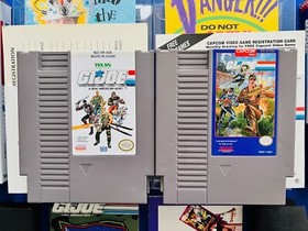 G.I. Joe GI Real American Hero Atlantis Factor NES Nintendo CIB Complete Lot H10