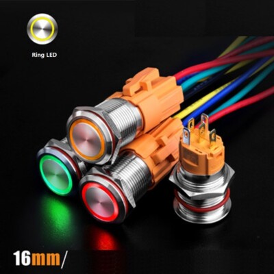 Benlee Stainless Steel Push Button 1no Switch Momomtary Function 22mm Hotselling Oem Made In - Foto 5