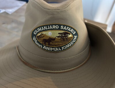 Disney Animal Kingdom Hat Safari Mens XL X-large Kilimanjaro  display picture 3