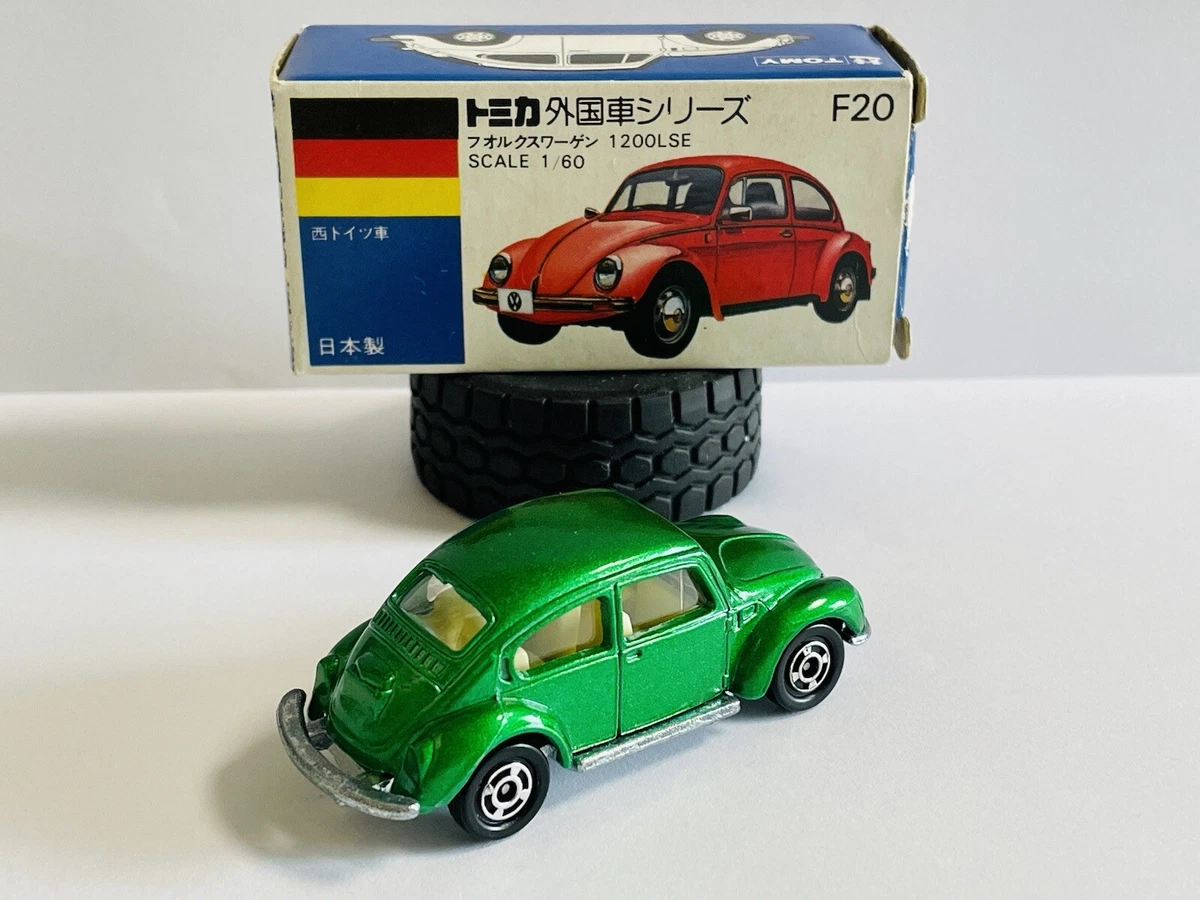 Tomica F20-1-9 Volkswagen 1200LSE - Metallic Green - Made In Japan