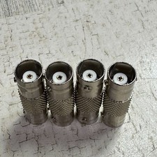Lot of 4 BNC Adapter Female to Female