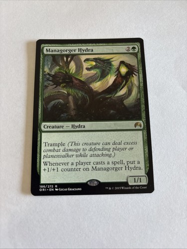 MTG Magic 1x Managorger Hydra LP Commander Bloomburrow