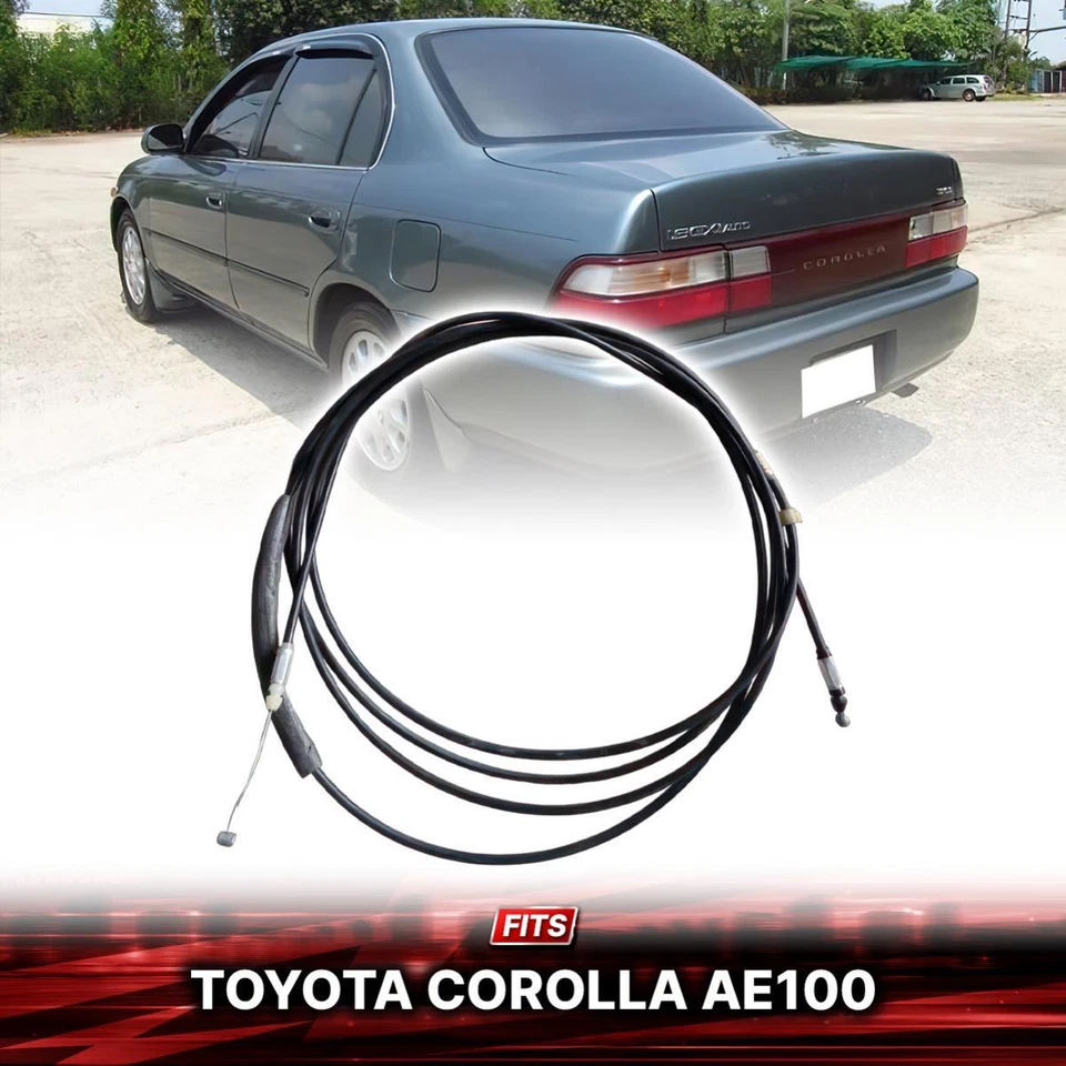 Cable de liberación de maletero trasero para Toyota Corolla AE100 EE100 AE101 1992-1996 Foto 2 de 4