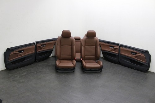 BMW 5er F10 Innenausstattung Leder Sportsitz Sitze Sitzheizung Memory braun