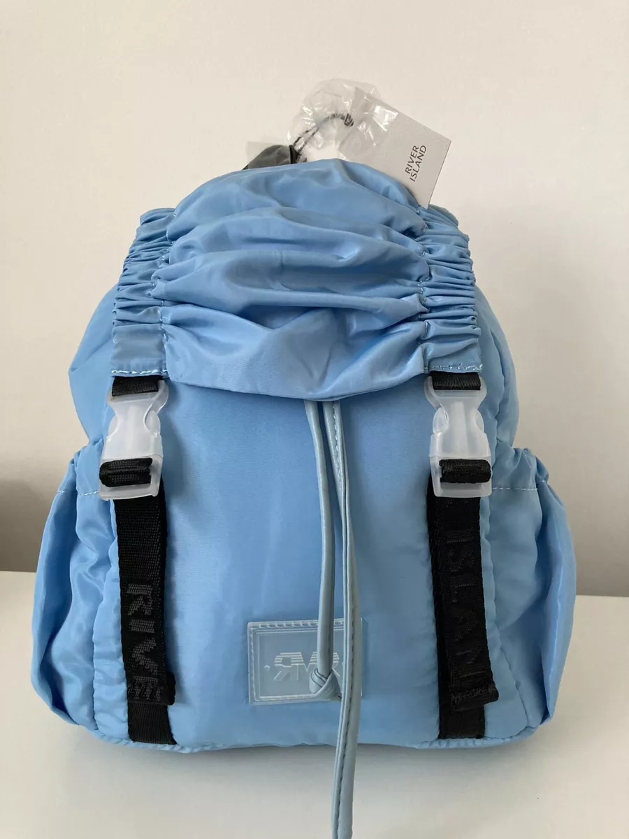 Small blue backpack sale